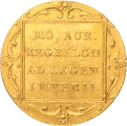 Gouden dukaat. Willem I. 1818 U. UNC -.