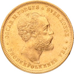 Norway. Oscar II. 20 Kroner. 1886.