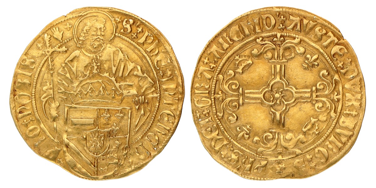 Filippusgulden. Brabant. Antwerpen. Filips de Schone. Z.j. (1500 - 1506). Zeer Fraai +.