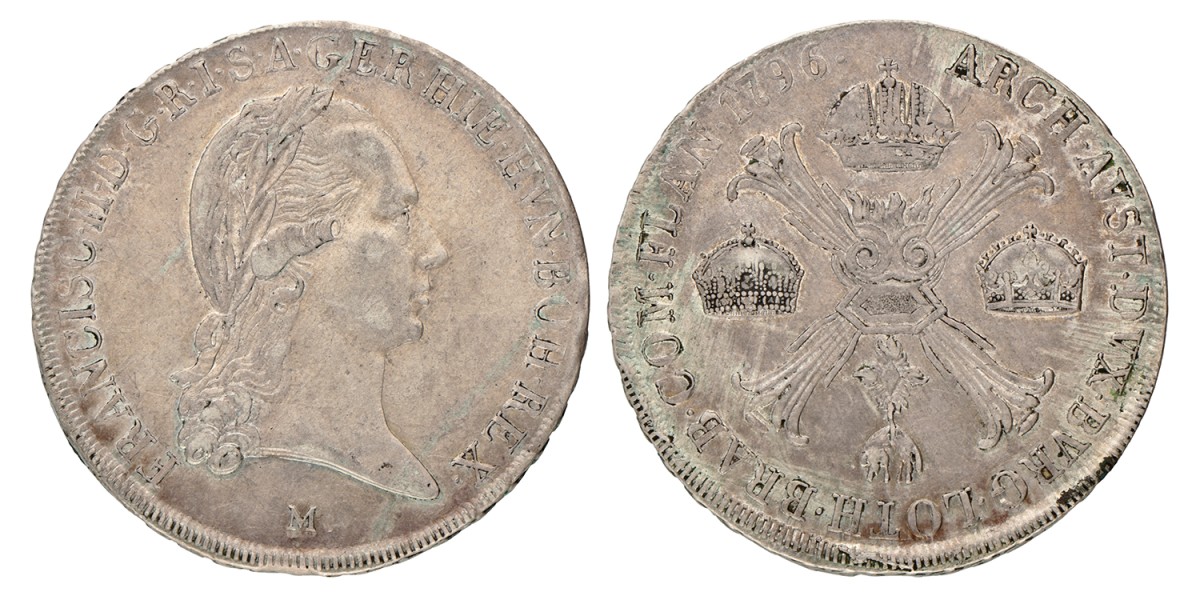 Italian states. Milan. Joseph II. Crocione. 1796 M.