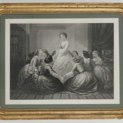 Jean Baptiste Alfred Cornilliet (Versailles 1807- 1887/95), naar Picou, Het gezelschapsspel.