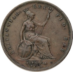 Great Britain. William IV. Penny. 1834.