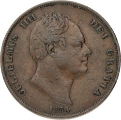 Great Britain. William IV. Penny. 1834.