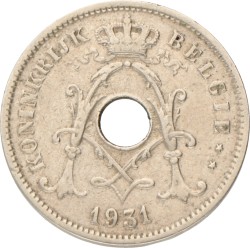 Belgium. Albert I. 10 centimes - FL. 1931.