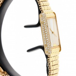 Cartier Tank Sunrise Mother of Pearl Diamant - Dameshorloge - ca. 1987