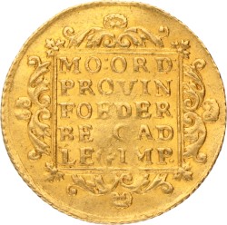 Gouden dukaat. Holland. 1777. Zeer Fraai.