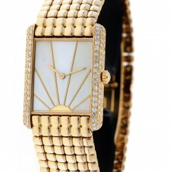 Cartier Tank Sunrise Mother of Pearl Diamant - Dameshorloge - ca. 1987