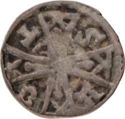 Denier. Brabant. Henri II of III. Z.j. (1235 - 1261). Fraai +.