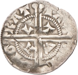 Sterling. Brabant. Leuven. Jan I. Z.j. (1261 - 1294). Fraai / Zeer Fraai.