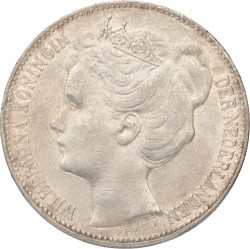 2½ gulden. Wilhelmina. 1898. Zeer Fraai.