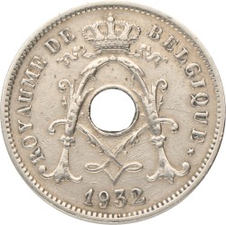 Belgium. Albert I. 10 Centimes - FR. 1932.