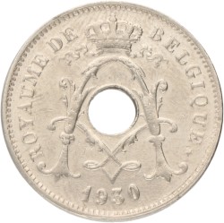 Belgium. Albert I. 10 Centimes - FR. 1930.