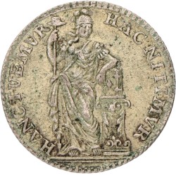 Muntmeesterpenning. Holland. 1759. Zeer Fraai / Prachtig.