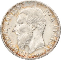 Belgium. Leopold II. 50 Centimes - FL. 1899.