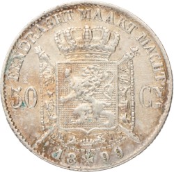 Belgium. Leopold II. 50 Centimes - FL. 1899.