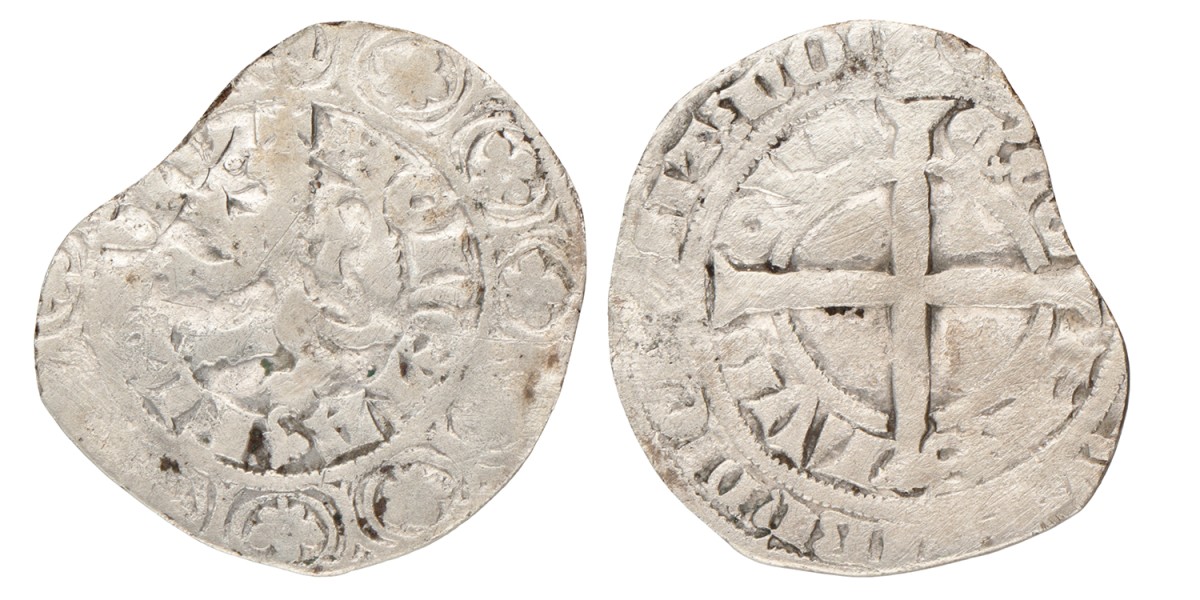 Leeuwengroot. Vlaanderen. Lodewijk van Male. Z.j. (1346 - 1384). Fraai -.
