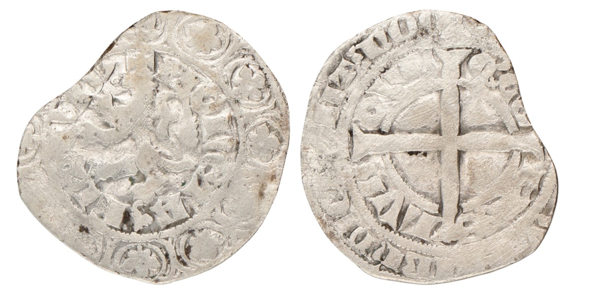 Leeuwengroot. Vlaanderen. Lodewijk van Male. Z.j. (1346 - 1384). Fraai -.