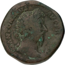 Roman Empire. Marcus Aurelius. Sestertius. N.D. (139 - 180 AD).