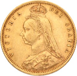 Australia. Victoria. ½ Sovereign. 1892.