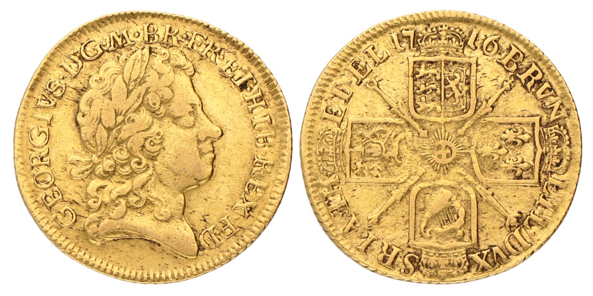 Great Britain. George I. Guinea. 1716.