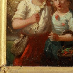 Theodore Alexander Weber (Leipzig, Dui. 1838 - 1907 Parijs), Voor de storm.