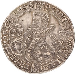 German states. Saxony - Weimar. Friedrich Wilhelm and Johann. ½ Thaler. 1597.