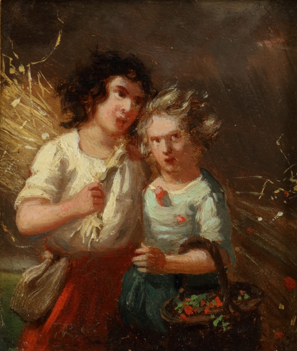 Theodore Alexander Weber (Leipzig, Dui. 1838 - 1907 Parijs), Voor de storm.