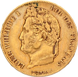 France. Kingdom. Louis Philippe I. 20 Francs. 1840 A.