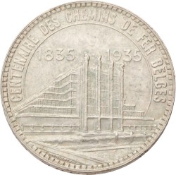 Belgium. Leopold III. 50 Francs. 1935 FR.