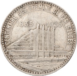 Belgium. Leopold III. 50 Francs. 1935 FR.