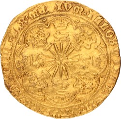 Great Britain. London. Edward IV. Ryal or rose-noble. N.D. (1464 - 1470).