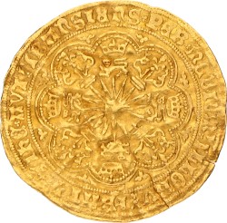 Great Britain. Flemish imitation. Edward IV. Ryal or Rose-noble - on large flan. N.D. (16th century).