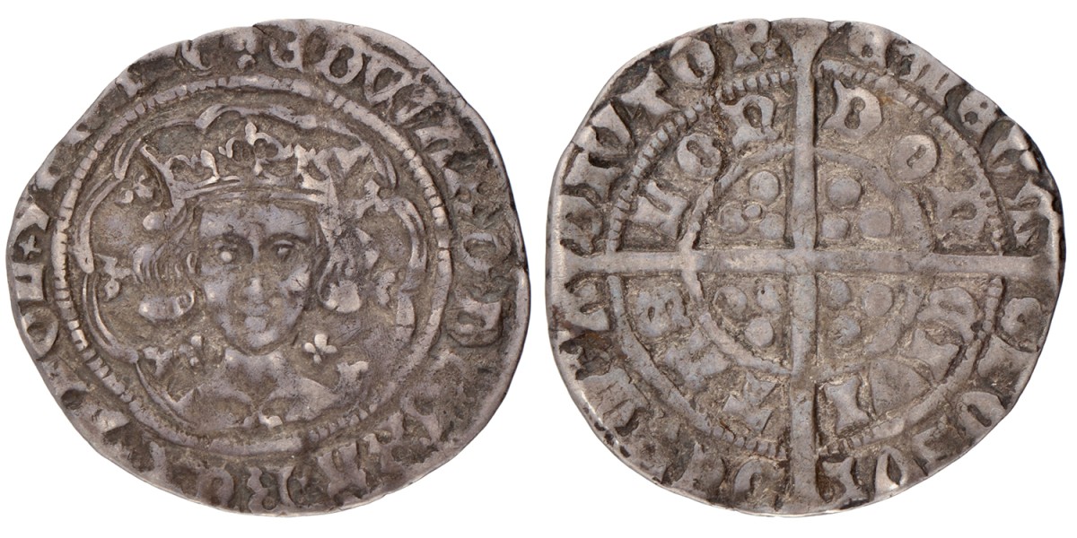 Great Britain. London. Edward IV. Groat. N.D. (1464 - 1465).