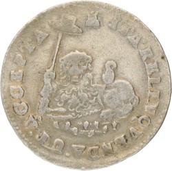 Hoedjesschelling van 6 stuiver. Zeeland. 1733. Zeer Fraai -.