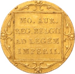 Gouden dukaat. Willem I. 1832. Prachtig.