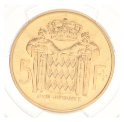 Monaco. Rainier III. 5 Francs - Pattern. 1960.