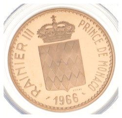 Monaco. Rainier III. 10 Francs - Pattern, Charles III. 1966.