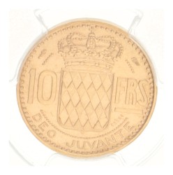 Monaco. Rainier III. 10 Francs - Pattern. 1950.