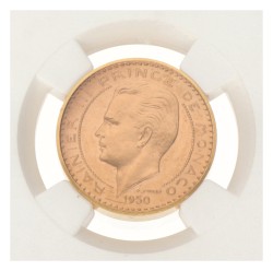 Monaco. Rainier III. 10 Francs - Pattern PIEFORT. 1950.