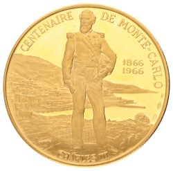 Monaco. 1966. Commemorative medal set of 7 medals of the centennial of Monte Carlo.