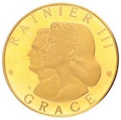 Monaco. 1966. Commemorative medal set of 7 medals of the centennial of Monte Carlo.