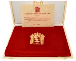 Monaco. 1966. Commemorative medal set of 7 medals of the centennial of Monte Carlo.