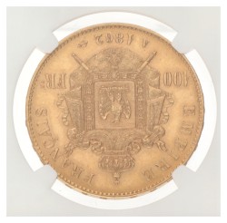 France. Second empire. Napoleon III. 100 Francs. 1862 A.