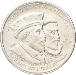 USA. Half Dollar - Huguenot-Walloon Tercentenary. 1924.