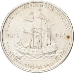 USA. Half Dollar - Huguenot-Walloon Tercentenary. 1924.