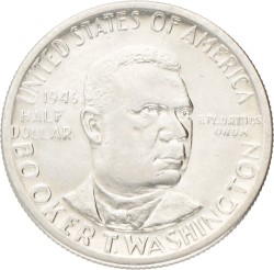 USA. Half Dollar - Booker T. Washington Memorial. 1946.