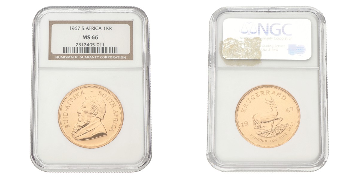 South Africa. Krugerrand - 1 Oz. 1967.