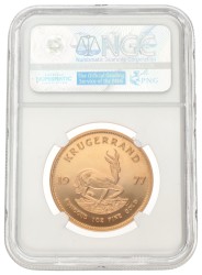 South Africa. Krugerrand - 1 Oz. Fine reeding. 1977.