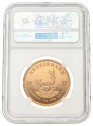 South Africa. Krugerrand - 1 Oz. Fine reeding. 1977.