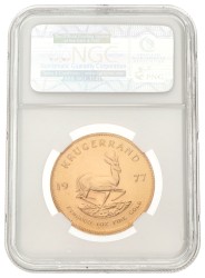 South Africa. Krugerrand - 1 Oz. Coarse reeding. 1977.